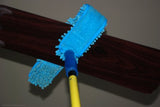 DecorADDA Foldable Multipurpose Microfiber  Mop | Fan Cleaning Brush