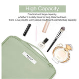 DecorADDA Soft Plush Cosmetic Bag with Detachable Pouch | Beauty Make up Bag for Home & Travel