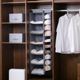 6 Shelf Foldable Oxford Cloth Hanging Storage | Wardrobe Organizers