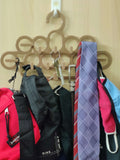 DecorADDA Multi Hanger - Multipurpose Space Saving Hanger for Clothes, Tie, Belt, Scarves, Bag, Household items | SET OF 2
