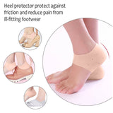 DecorADDA Silicone Anti-Crack Heel Pads | Heel Cushion Socks