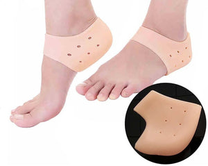Silicone Heel Socks (Skin Color)