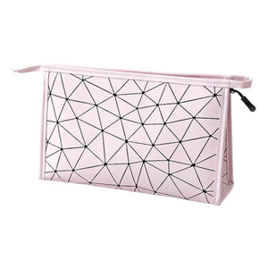 DecorADDA Geometric Diamond Design Cosmetic Pouch