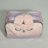 DecorADDA Kitty Fur Top Cosmetic Organizer Bag