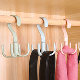 Tie Bag Belt Scarf Multipurpose Rotating Hanger (Pack of 2)