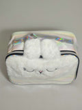 DecorADDA Kitty Fur Top Cosmetic Organizer Bag